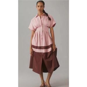 NWT The Tobie Shirt Dress by Exquise Anthropologie